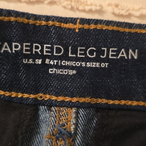 Chico's Tapered Leg Jean - Picture 7 of 15